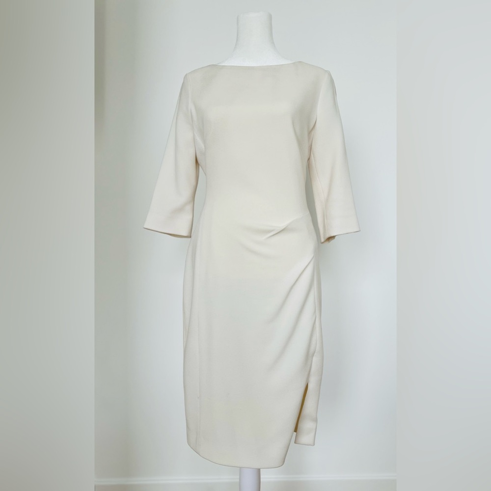 LK Bennett London stylish ivory dress US Size 4
